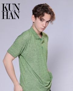Factory Price For Big Hoodie - Men Polyester Olive Green Skin Friendly Polo Shirt – Kunhan