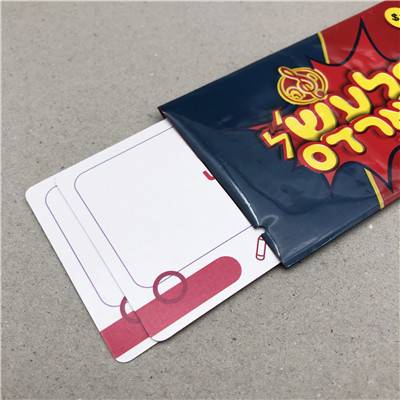 Card game pieces wholesale customized booster pack fits cards