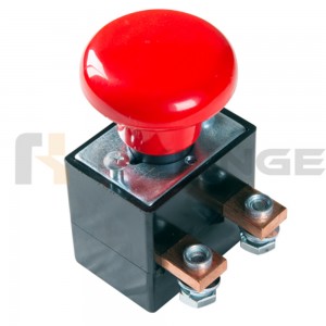 Emergency stop switch, use for electric vehicles and devices.
