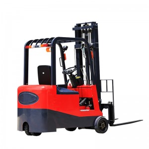 Cikakkun Wutar Lantarki Uku Forklift 0.5 - 2.0 Ton