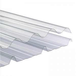 China Supplier High Strength Clear Plastic Polycarbonate Corrugated Roofing Sheet