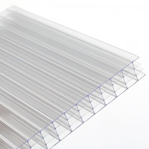 Customized 10Years Warranty Multiwall Polycarbonate Hollow Sheet For Greenhouse