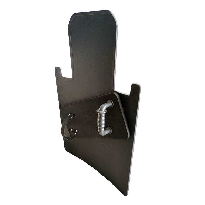 NIJ IIIA / III Handheld Light Weight Defense Shield mei OEM Shape