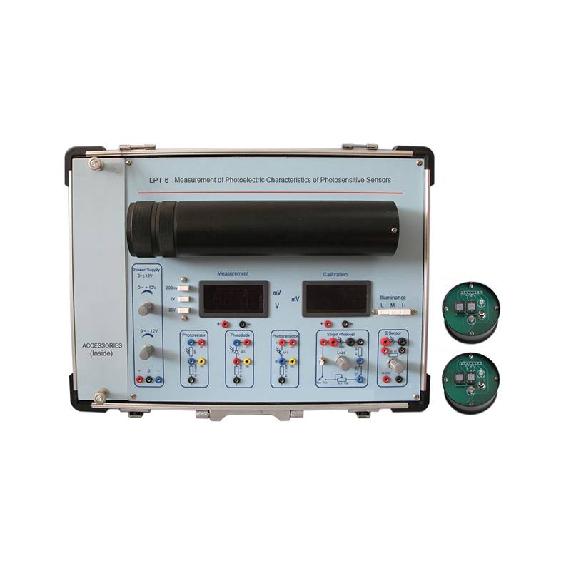 LPT-6A Pomiar charakterystyk fotoelektrycznych czujników światłoczułych