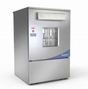 Autonominė laboratorinė stiklinių indų skalbimo mašina vienu metu gali išplauti 84 100 ml matavimo kolbas