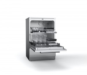 202L mesin cuci gelas laboratorium otomatis kanthi otomatis dilengkapi standar kanthi fungsi pangenalan basket