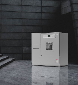 Lavadora automática de cristalería de laboratorio autónomo de 2-3 capas 202L de aceiro inoxidable de gran capacidade de frecuencia variable axustable