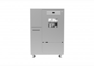 3-4 lager CE-godkänd fristående helautomatisk laboratorieglasbricka med in-situ torkning plus korgigenkänningssystem