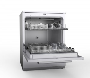 2-3 слоја 170Л Уграђена лабораторијска машина за прање стакленог посуђа може опрати 42 волуметријске боце од 100 мл и 238 бочица за узорке одједном