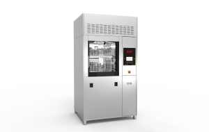 Potpuno automatska mašina za pranje laboratorijskog staklenog posuđa kroz zid, 2-5 slojeva dvostrukih vrata, dvostruki kontrolni sistem za laboratoriju