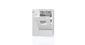 Selvforsynt helautomatisk laboratorieglassvaskemaskin med stor rengjøringskapasitet med in-situ tørking og kurvidentifikasjonssystem