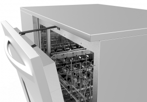 3-4 स्तर 308L स्टँडअलोन पूर्णपणे स्वयंचलित प्रयोगशाळा ग्लासवेअर वॉशिंग मशीन
