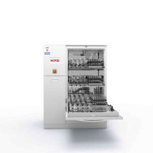 ЦЕ сертификована машина за прање лабораторијског посуђа великог капацитета 308Л са функцијом сушења на лицу места