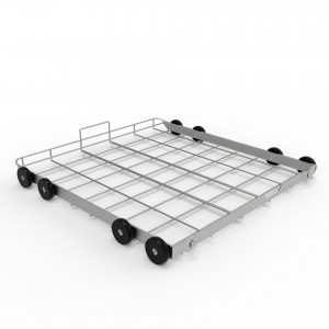 De legere module basket wurdt brûkt om te laden ferskate trays en ferskate slots sûnder solder gewrichten
