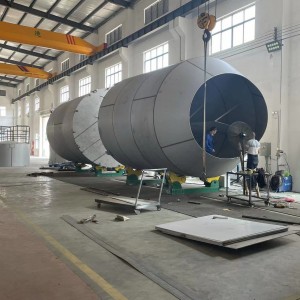 Tall i fabricació per làser de tubs d'acer grans personalitzats per OEM
