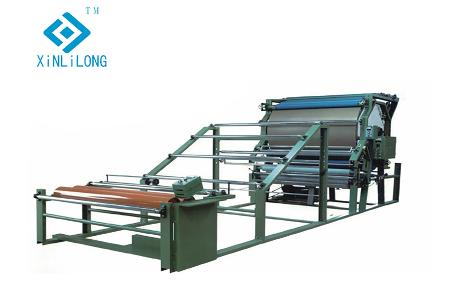 What parts does the oil glue laminating machine consist of?