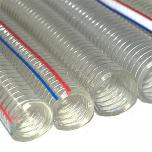 GRANDEUR® PVC कमी तापमान प्रतिरोधक स्टील प्रबलित नळी