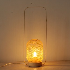 TL37 Nature Handmade Bamboo Table Lamp