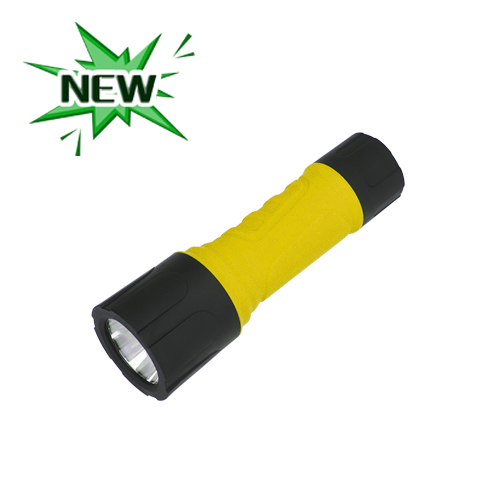Torcia LED ad alta potenza in plastica da 100 lumen 3AAA CATY-6, resistente all'acqua IPx4