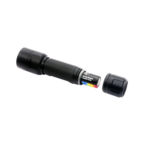 ໄຟສາຍ LED ອາລູມີນຽມ 70lumens 1AA ASTAR-1, beam focus adjustable