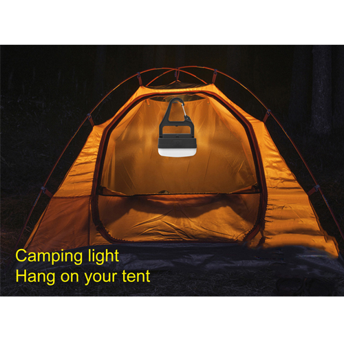 Lanterne de camping LED rechargeable USB ROTA-3, lanterne rotative