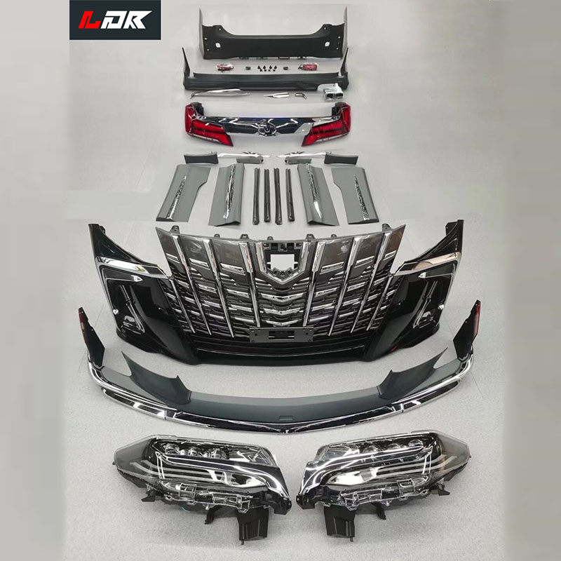 LDR Body kits For Alphard 2015-2021 Change To SC+Modellista Style