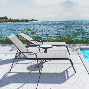Mga muwebles sa hardin napilo nga beach swimming chaise lounge chairs pool outdoor sun lounger