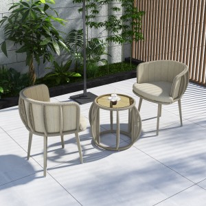 Teraszos kerti készletek kültéri bútorokhoz étkezőasztal és székek