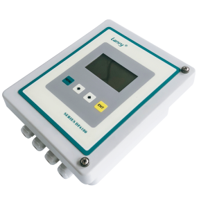 Display retroiluminado de vazão e medidor de vazão ultrassônico de saída totalizador de 4-20mA para várias águas residuais