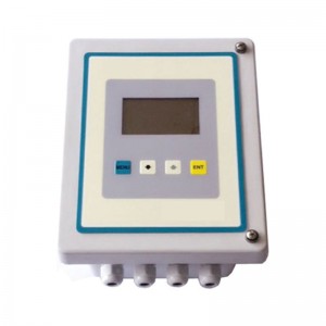 DF6100-EC meter aliran ultrasonik DN40-DN4000 dipasang di dinding untuk pulpa