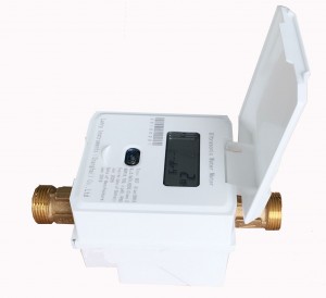 Medidor de flujo de agua ultrasónico de alta precisión DN15, medidor de agua lowes, pantalla digital