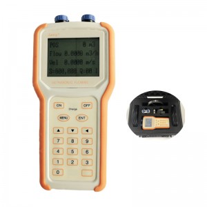 Handheld ultrasonic flowmeter gikuptan sa kamot nga dn50 flow meter