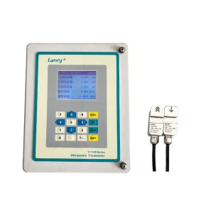 ግድግዳ ላይ የተገጠመ የመጓጓዣ ጊዜ Ultrasonic Flowmeter TF1100-EC