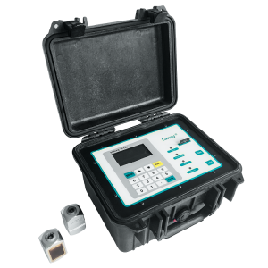 Data logger portabel ultrasonik flow meter clamp-on transduser kanthi kualitas dhuwur