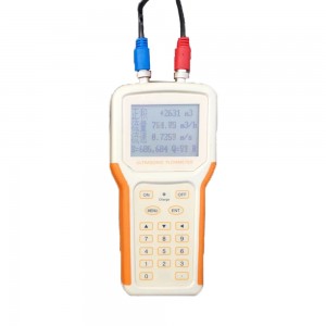 OEM Ultrasonic Handheld Digital Flowmeter Non Invasif Aliran Transduser