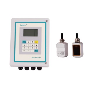 Modbus ultrasonic water meter clamp sa ultrasonic cooling water flowmeter flow sensor