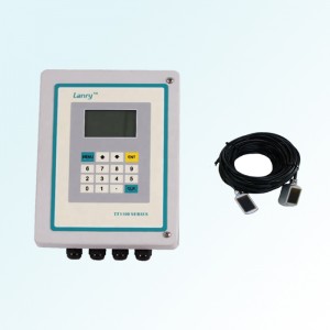 Medidor de flujo ultrasónico bidireccional tipo abrazadera medidor de flujo instrumento líquido de agua