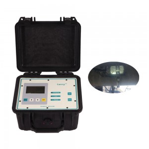 85-265VAC misuratore di flussu ultrasonicu Doppler portatile per acque reflue