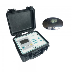 DN40-4000 4-20mA klem op draagbare ultrasoniese vloeimeter