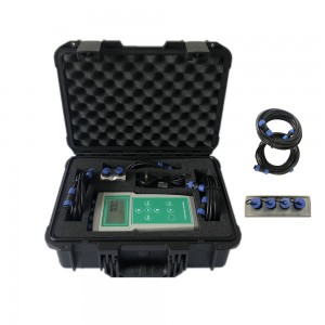Handheld Portable Ultrasonic Flow Meter Waasser Flow Meter Mat Héich Qualitéit