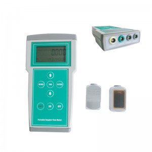 တပ်ဆင်ရလွယ်ကူသောစျေးနှုန်း Ultrasonic Flowmeter Transducer Flow Meter Handheld Ultrasonic Flowmeter