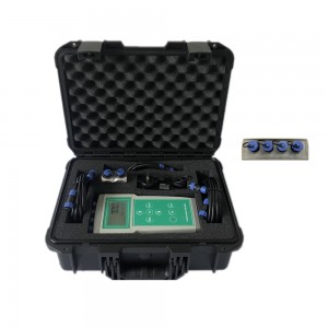 handheld ultrasonic water flowmeter para sa likidong ultrasonic flow meter