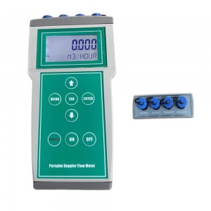 High precision ultrasonic flowmeter nqi clamp ultrasonic flow meter