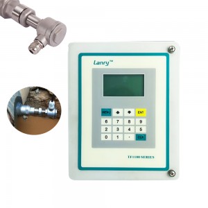 relay output transit time insertion ultrasonic water flow meter