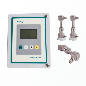 pader mount drainage stainless steel insertion ultrasonic flow meter nga adunay replay output
