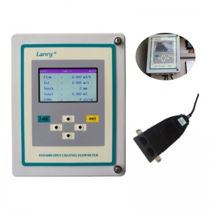 ការត្រួតពិនិត្យលំហូរទឹក IP68 បើកឆានែល Ultrasonic Flow Meter
