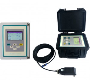Pulse Outputs Waste Water Treatment Doppler Ultrasonic Flow Meter para sa Open Channel