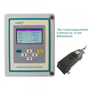 open channel flow meter wall mounted environmental monitoring