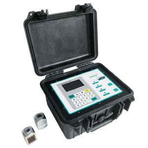 Misuratore di portata ad ultrasuoni portatile modbus rs232 per acqua