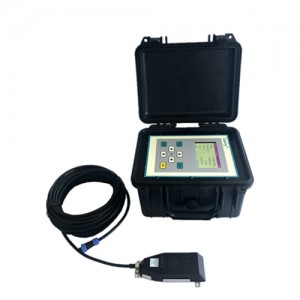 portable sewage open channel ultrasonic doppler flow meter